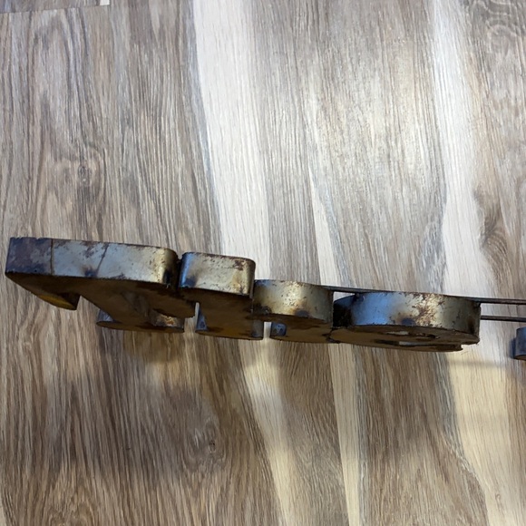 Rustic Metal 'The Ranch' Wall Decor - Picture 15 of 16